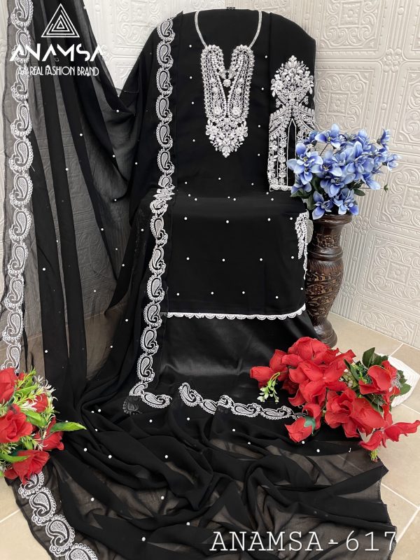 ANAMSA 617 PAKISTANI SUITS WHOLESALE