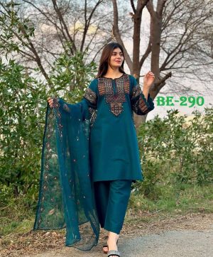 BE 290 DESIGNER SALWAR KAMEEZ SUITS WOLESALE