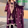 BE 295 DESIGNER VELVET SALWAR SUITS WHOLESALE