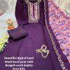 BEAUTIFUL DIGITAL HAND WORK KURTI WHOLESALE