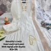 BEAUTIFUL V NECK HAND WORK KURTI MANUFACTURER