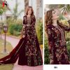 DEEPSY SUITS 108 H VELVET PAKISTANI SUITS IN INDIA