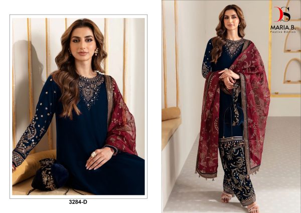 DEEPSY SUITS 3284 D VELVET SALWAR SUITS