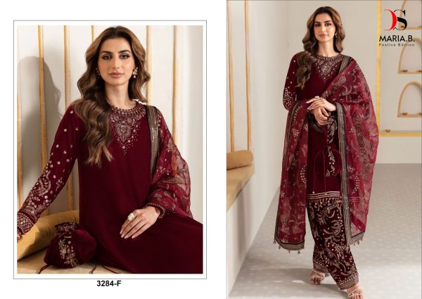 DEEPSY SUITS 3284 F VELVET SALWAR SUITS