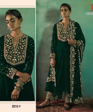 DEEPSY SUITS D 32213 F VELVET 23 PAKISTANI SUITS