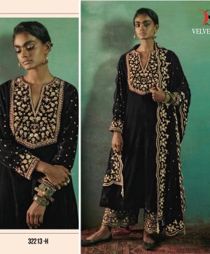 DEEPSY SUITS D 32213 H VELVET 23 PAKISTANI SUITS