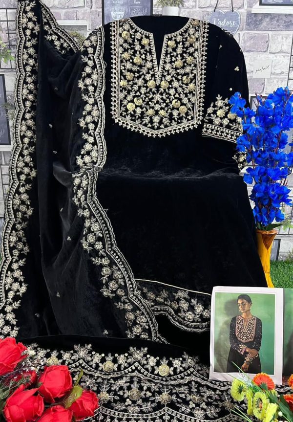 DEEPSY SUITS D 32213 H VELVET 23 PAKISTANI SUITS