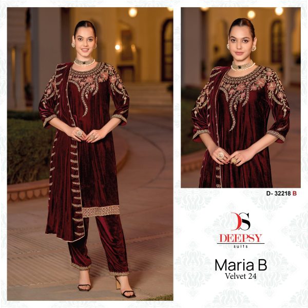 DEEPSY SUITS D 32218 B MARIA B VELVET 24 SUITS