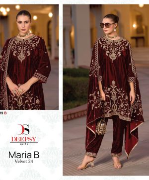 DEEPSY SUITS D 32219 B MARIA B VELVET 24 SUITS