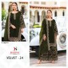 DEEPSY SUITS D 32221 B VELVET 24 SALWAR SUITS