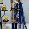 DHK 1309 DESIGNER CHINON SUITS WHOLESALE