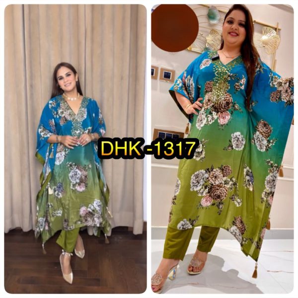 DHK 1317 DESIGNER KAFTAN SUITS WHOLESALE