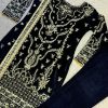 DHK 1319 DESIGNER VELVET PAKISTANI SUITS WHOLESALE