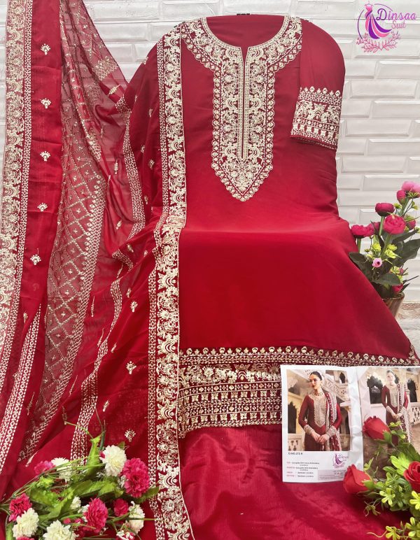 DINSAA SUIT 272 A PAKISTANI SALWAR SUITS