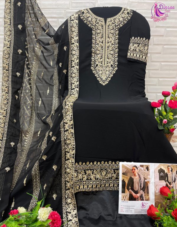 DINSAA SUIT 272 B PAKISTANI SALWAR SUITS