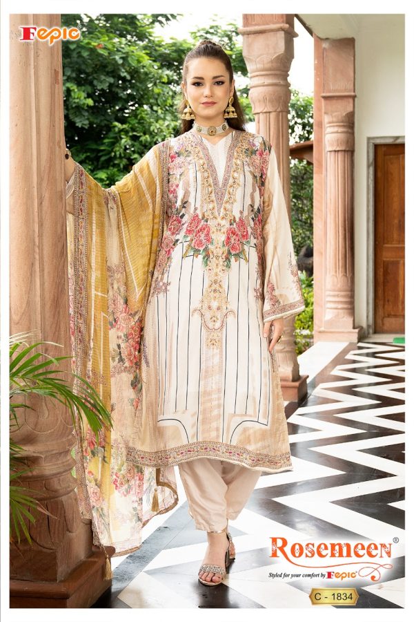 FEPIC C 1834 ROSEMEEN SALWAR KAMEEZ SUITS