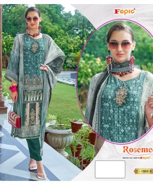 FEPIC C 1865 B ROSEMEEN SALWAR SUITS IN INDIA