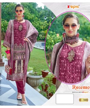 FEPIC C 1865 ROSEMEEN SALWAR SUITS IN INDIA