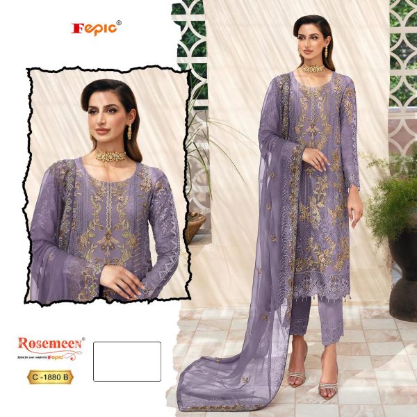 FEPIC C 1880 B ROSEMEEN PAKISTANI SALWAR KAMEEZ