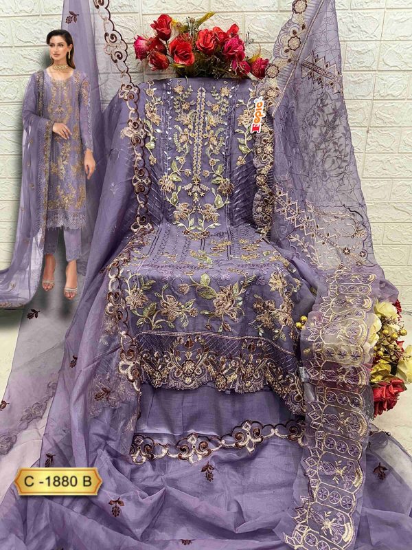 FEPIC C 1880 B ROSEMEEN PAKISTANI SALWAR KAMEEZ