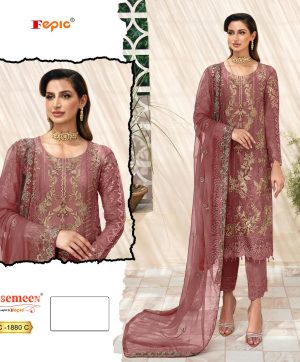 FEPIC C 1880 C ROSEMEEN PAKISTANI SALWAR KAMEEZ