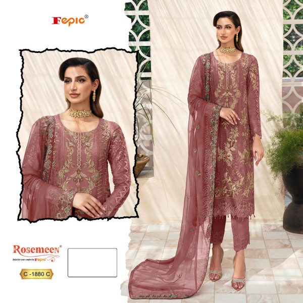 FEPIC C 1880 C ROSEMEEN PAKISTANI SALWAR KAMEEZ