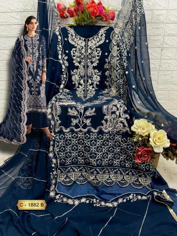 FEPIC C 1882 ROSEMEEN PAKISTANI SALWAR SUITS