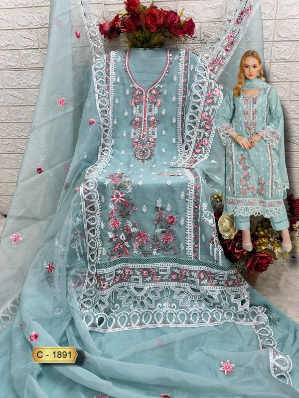 FEPIC C 1891 ROSEMEEN PAKISTANI SALWAR SUITS