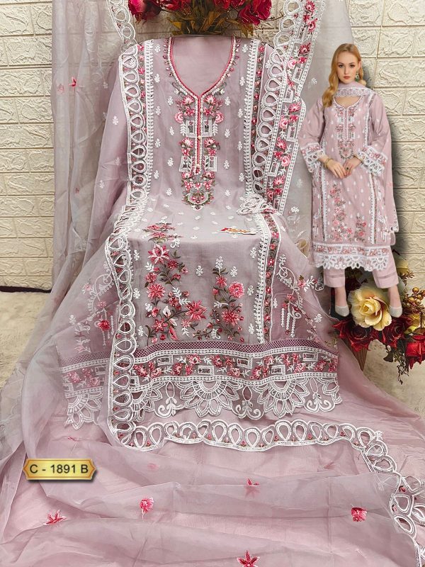 FEPIC C 1891 ROSEMEEN PAKISTANI SALWAR SUITS