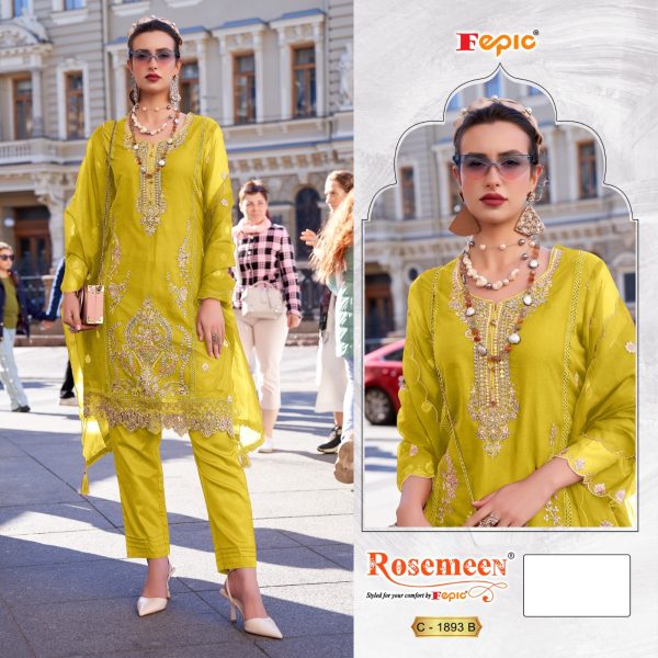 FEPIC C 1893 B ROSEMEEN SALWAR KAMEEZ WHOLESALE