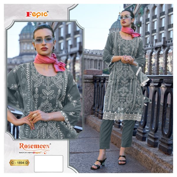 FEPIC C 1894 D ROSEMEEN SALWAR KAMEEZ SUITS