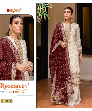 FEPIC C 1895 B ROSEMEEN SALWAR SUITS IN INDIA