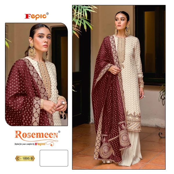 FEPIC C 1895 B ROSEMEEN SALWAR SUITS IN INDIA