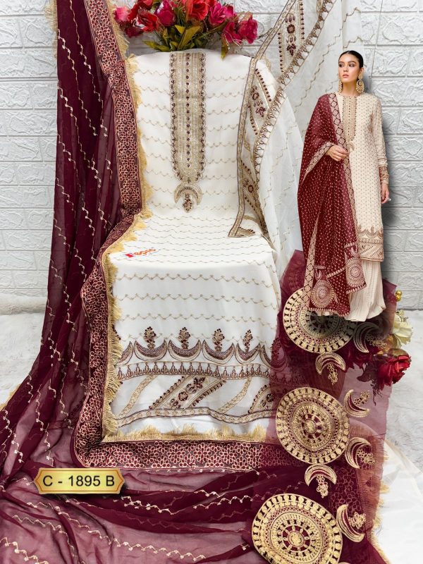 FEPIC C 1895 B ROSEMEEN SALWAR SUITS IN INDIA