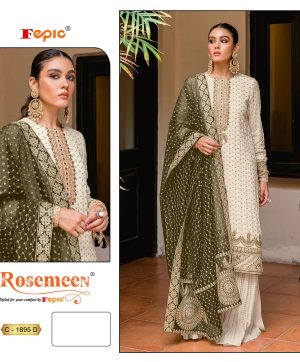 FEPIC C 1895 D ROSEMEEN SALWAR SUITS IN INDIA