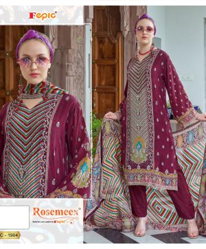 FEPIC C 1904 ROSEMEEN SALWAR SUITS IN INDIA