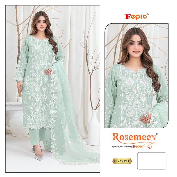 FEPIC C 1912 C ROSEMEEN PAKISTANI SALWAR KAMEEZ