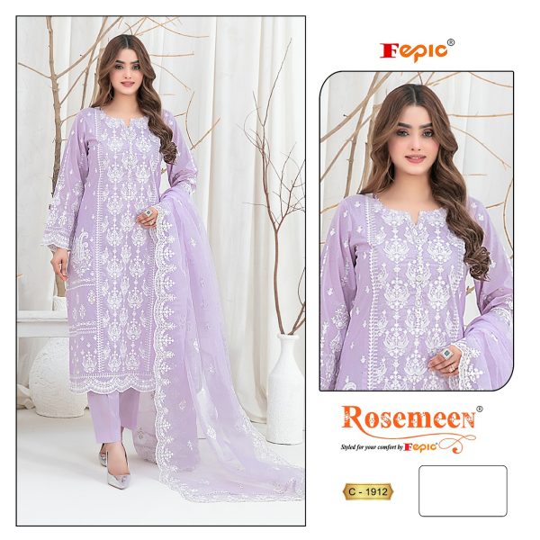 FEPIC C 1912 ROSEMEEN PAKISTANI SALWAR KAMEEZ