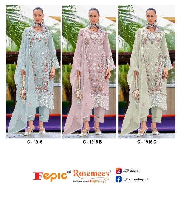 FEPIC C 1916 ROSEMEEN SALWAR KAMEEZ WHOLESALE