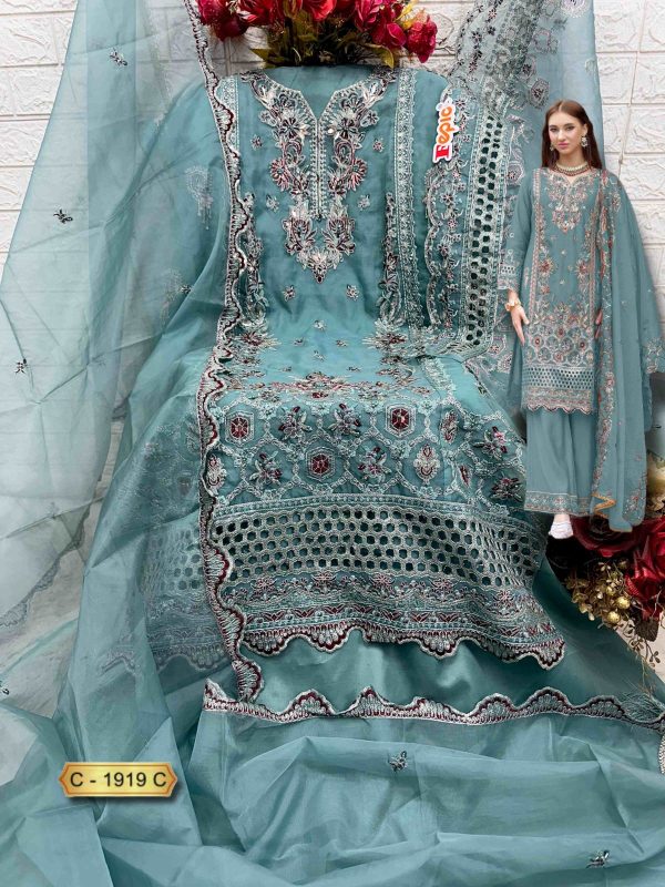 FEPIC C 1919 C ROSEMEEN PAKISTANI SALWAR SUITS