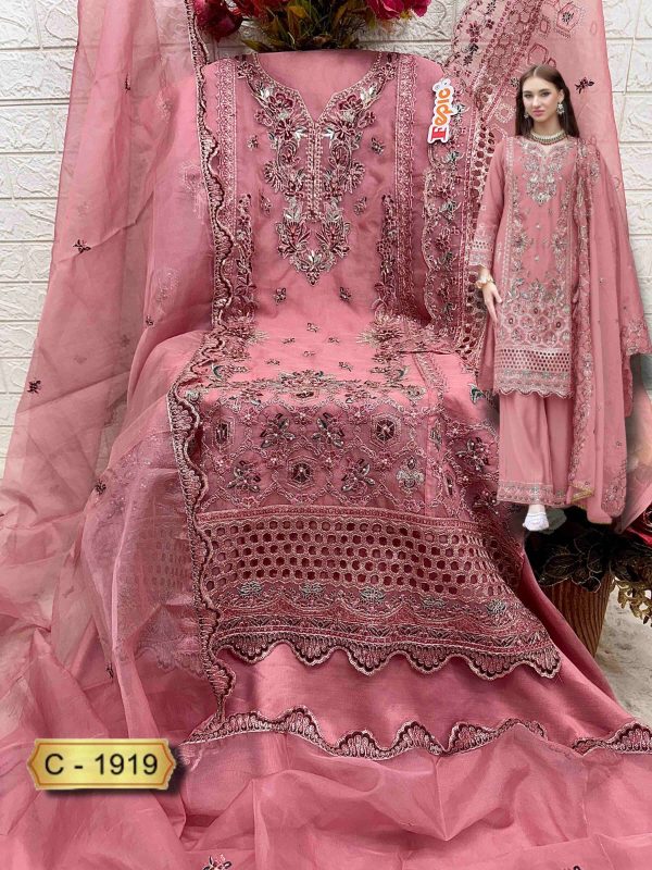 FEPIC C 1919 ROSEMEEN PAKISTANI SALWAR SUITS