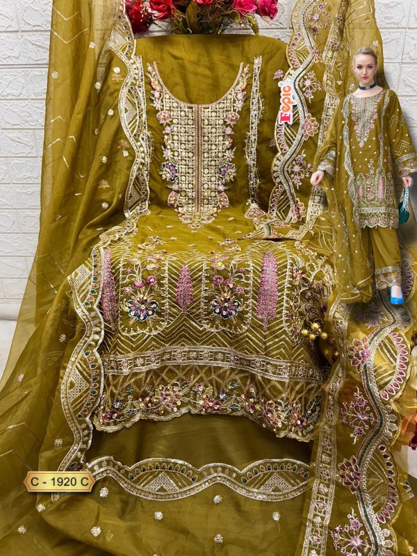 FEPIC C 1920 ROSEMEEN PAKISTANI SUITS IN INDIA