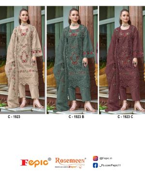 FEPIC C 1923 ROSEMEEN SALWAR SUITS WHOLESALE