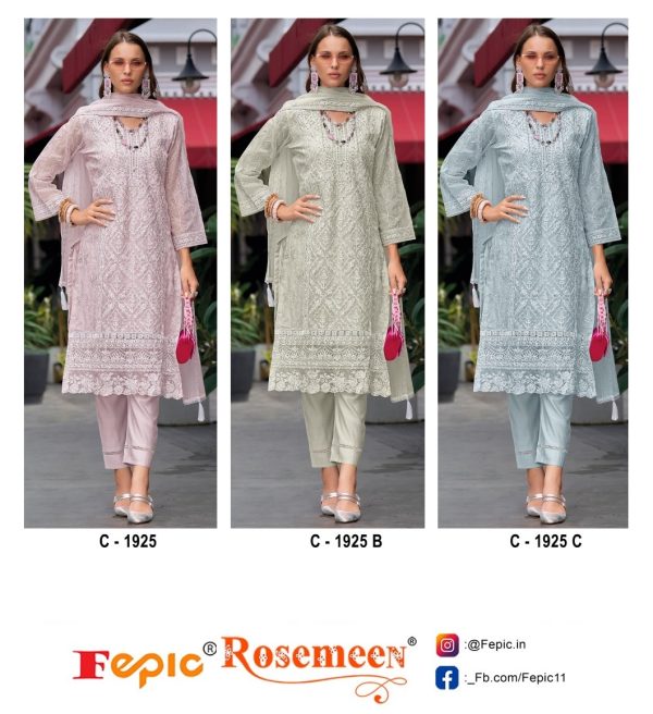 FEPIC C 1925 ROSEMEEN SALWAR KAMEEZ SUITS