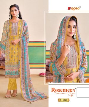 FEPIC C 1927 ROSEMEEN PAKISTANI SUITS IN INDIA