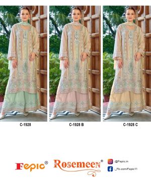 FEPIC C 1928 ROSEMEEN SALWAR SUITS WHOLESALE