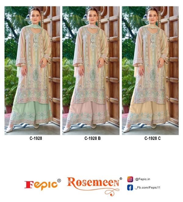 FEPIC C 1928 ROSEMEEN SALWAR SUITS WHOLESALE