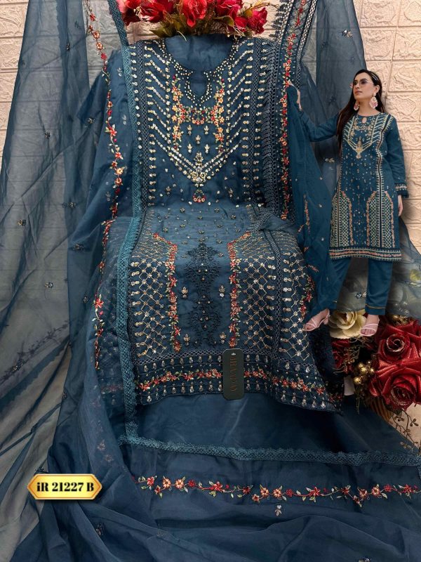 FEPIC IR 21227 B IRAADAY PAKISTANI SUITS IN INDIA