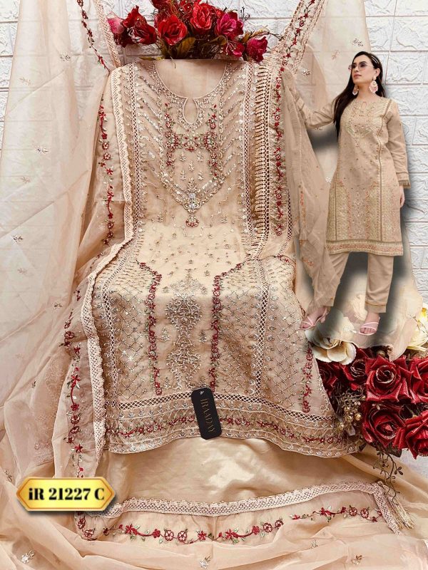 FEPIC IR 21227 C IRAADAY PAKISTANI SUITS IN INDIA