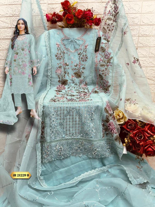 FEPIC IR 21229 B IRAADAY SALWAR SUITS WHOLESALE